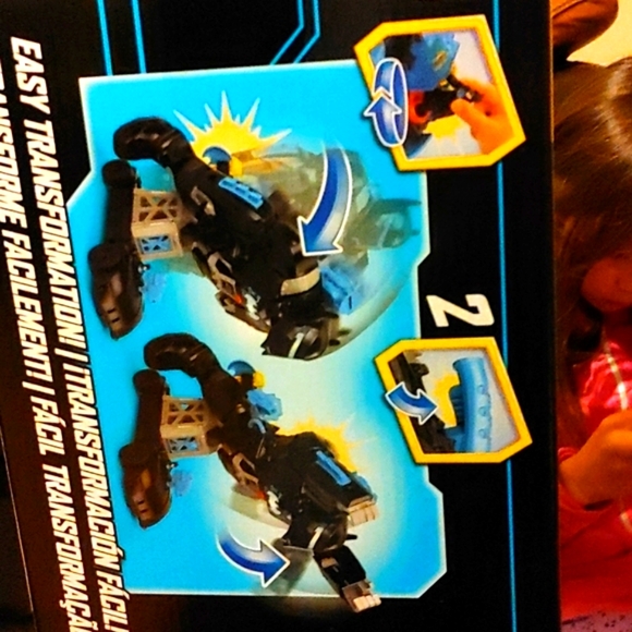 NEW BATMAN ROBOT+CAR GIANT TRANSFORMES +100 SOUNDS LIGHTS NEW IN BOX - Picture 10 of 11